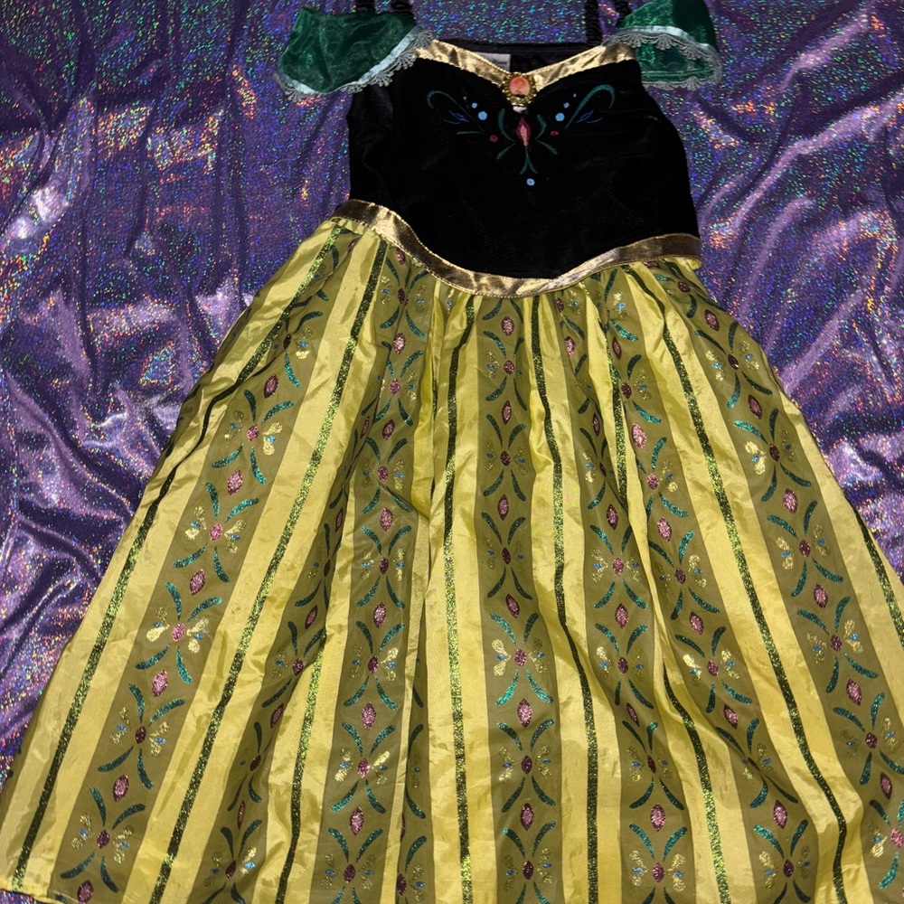 Disney Parks Anna Coronation Costume Dress